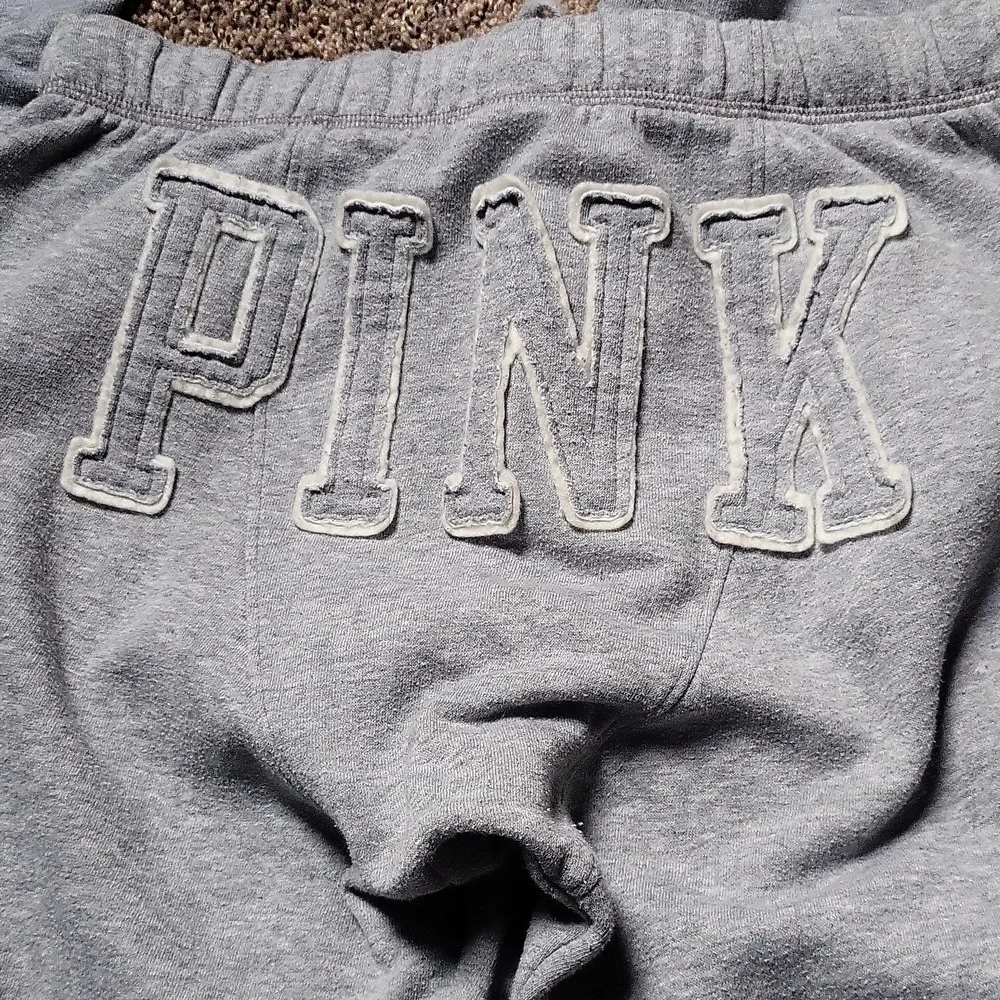 X3 Victorias Secret PINK Boyfriend Sweatpants XS - Picture 3 of 7